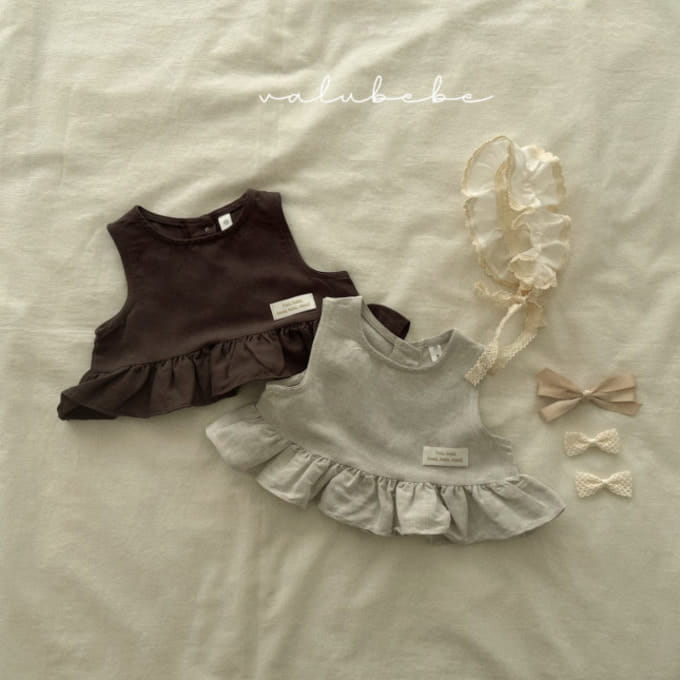 Valu Bebe - Korean Baby Fashion - #babyfashion - Rouelle Frill Blouse