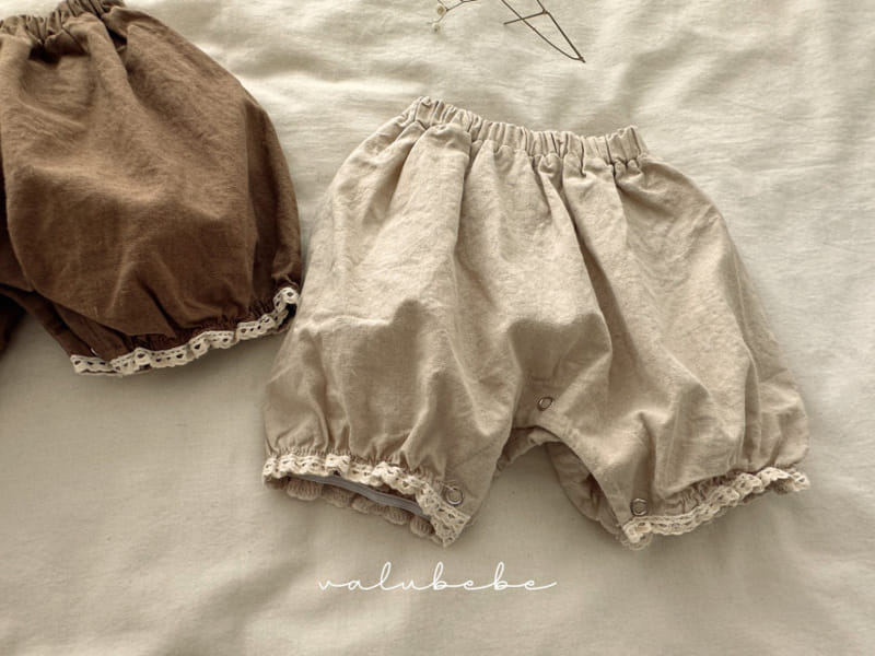 Valu Bebe - Korean Baby Fashion - #babyfever - Linen Lece Bloomers - 8