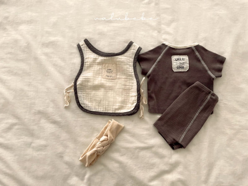 Valu Bebe - Korean Baby Fashion - #babyfever - GOOOD Via Top Bottom Set - 6