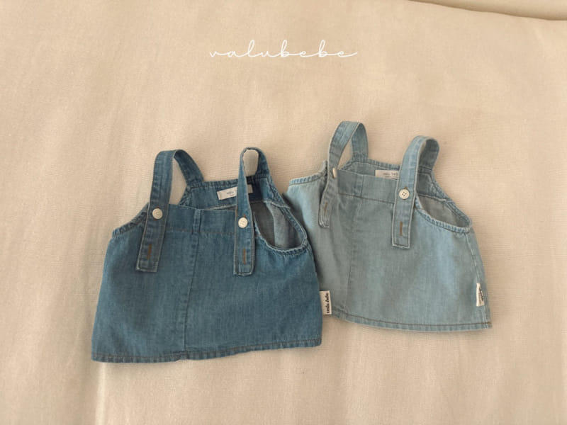 Valu Bebe - Korean Baby Fashion - #babyfever - Denim Vest - 2