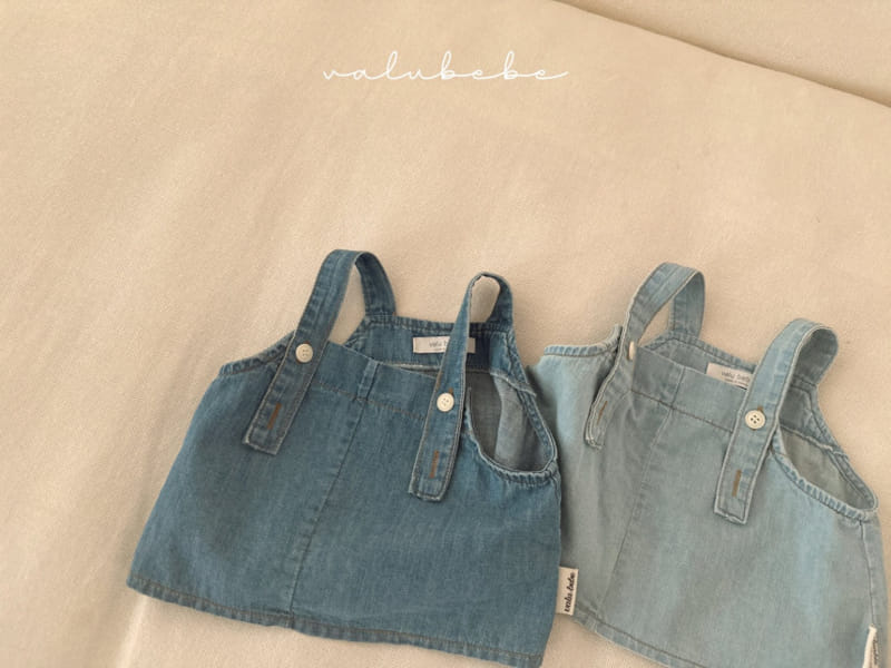 Valu Bebe - Korean Baby Fashion - #babygirlfashion - Denim Vest - 3