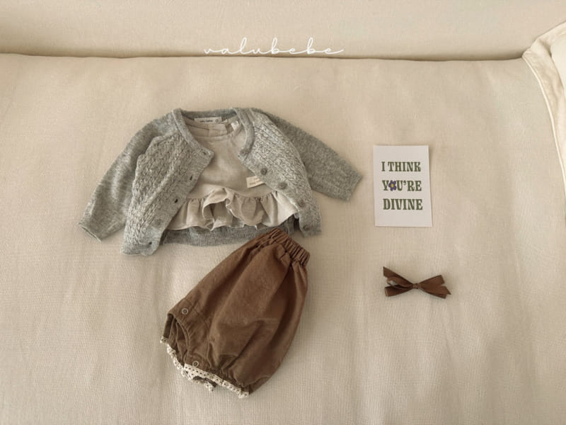 Valu Bebe - Korean Baby Fashion - #babyoninstagram - Linen Lece Bloomers - 11