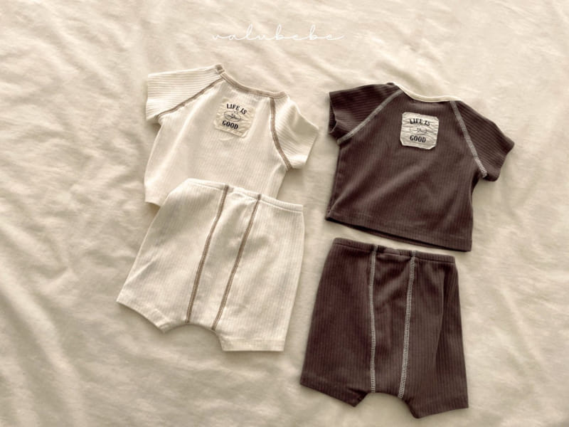 Valu Bebe - Korean Baby Fashion - #babyoninstagram - GOOOD Via Top Bottom Set - 9