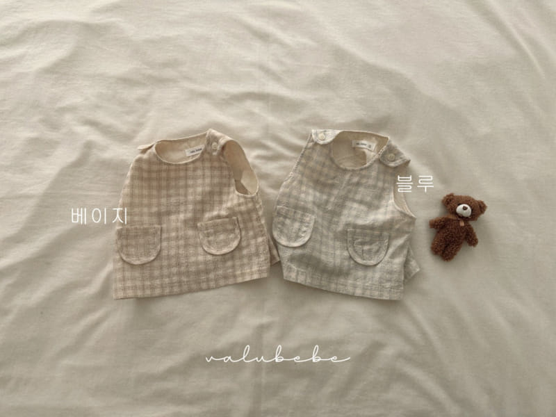 Valu Bebe - Korean Baby Fashion - #babyoninstagram - Nette Check Tee