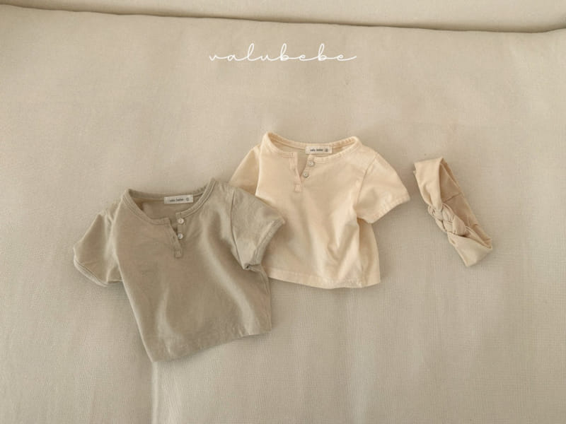 Valu Bebe - Korean Baby Fashion - #babyootd - Two Button Tee - 3