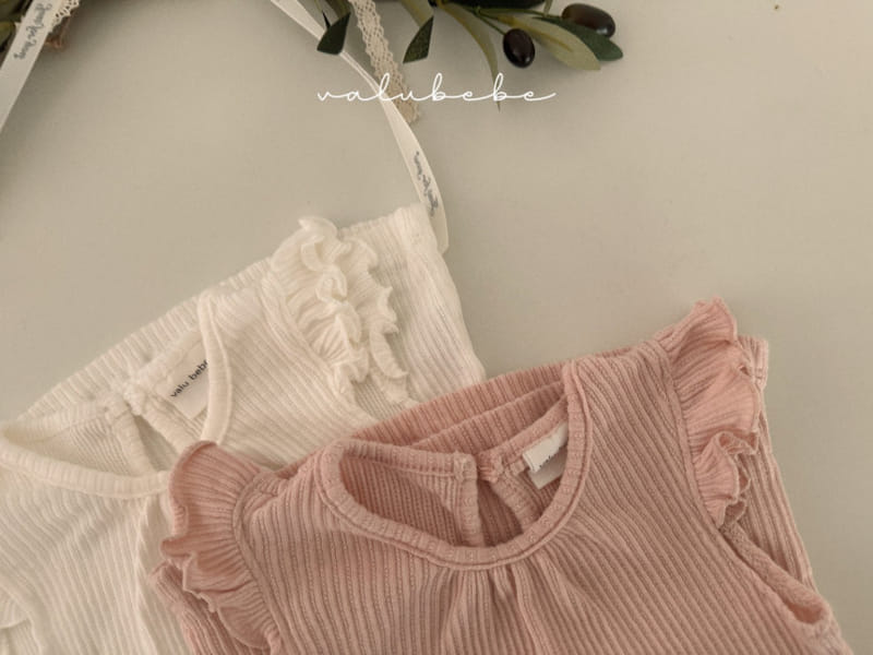 Valu Bebe - Korean Baby Fashion - #babyootd - Candy Frill Wing Tee - 9