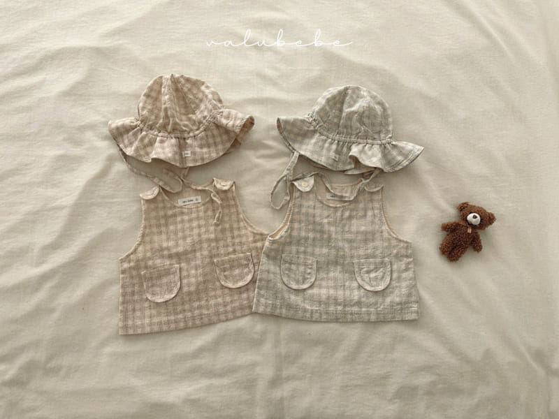 Valu Bebe - Korean Baby Fashion - #babyootd - Nette Check Tee - 2