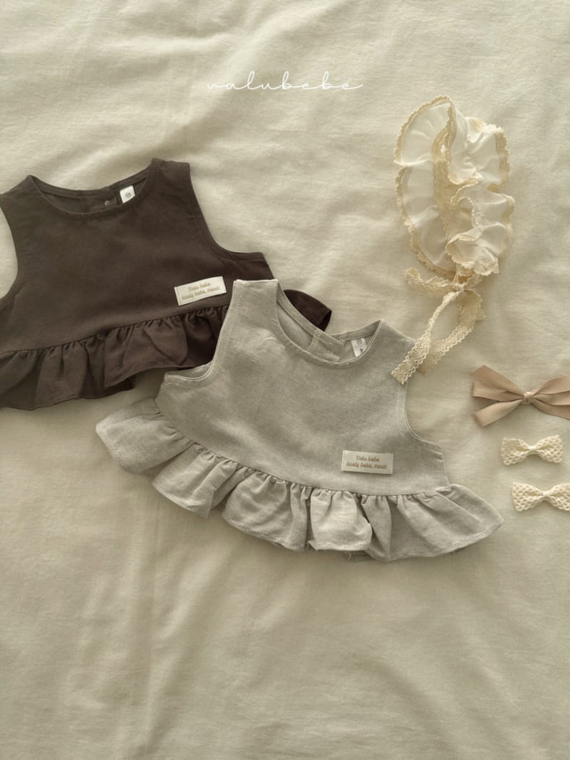 Valu Bebe - Korean Baby Fashion - #babyootd - Rouelle Frill Blouse - 6