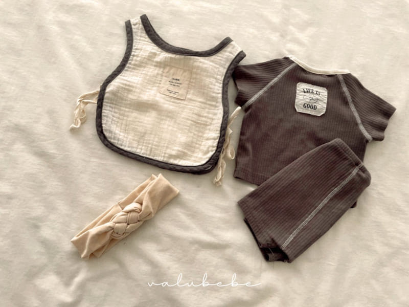 Valu Bebe - Korean Baby Fashion - #babyoutfit - GOOOD Via Top Bottom Set - 11