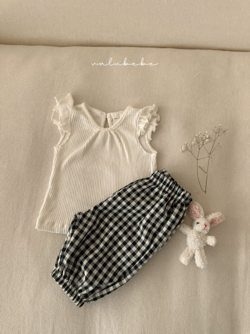 Valu Bebe - Korean Baby Fashion - #babyoutfit - Candy Frill Wing Tee - 10