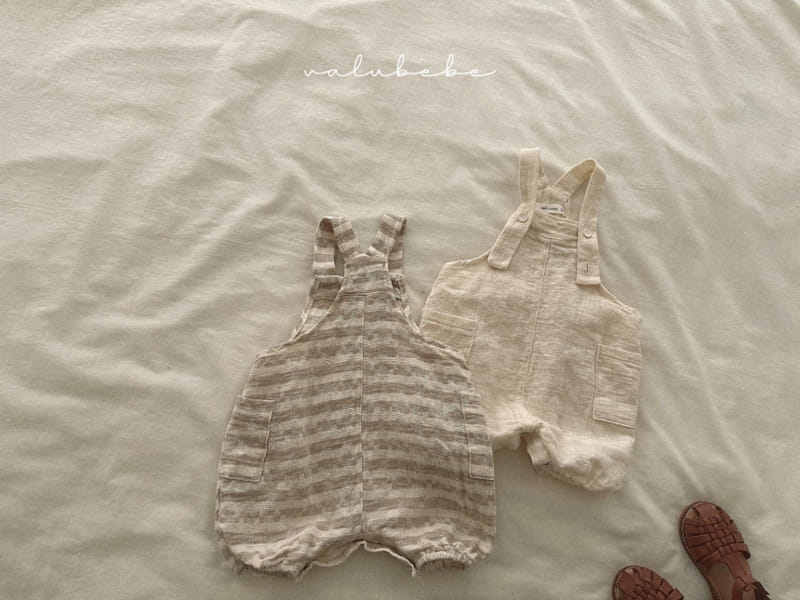 Valu Bebe - Korean Baby Fashion - #babyoutfit - Haru Dungarees Body Suit - 2