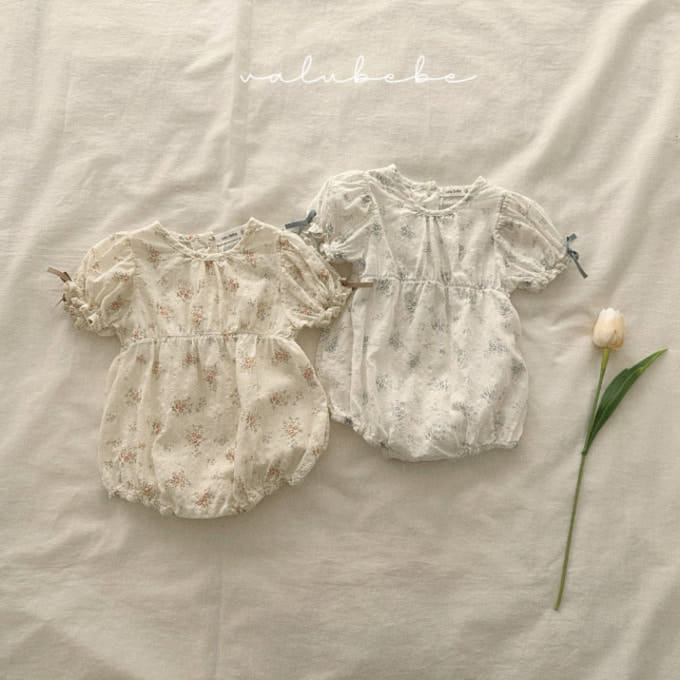 Valu Bebe - Korean Baby Fashion - #babyoutfit - Ameli Floral Body Suit