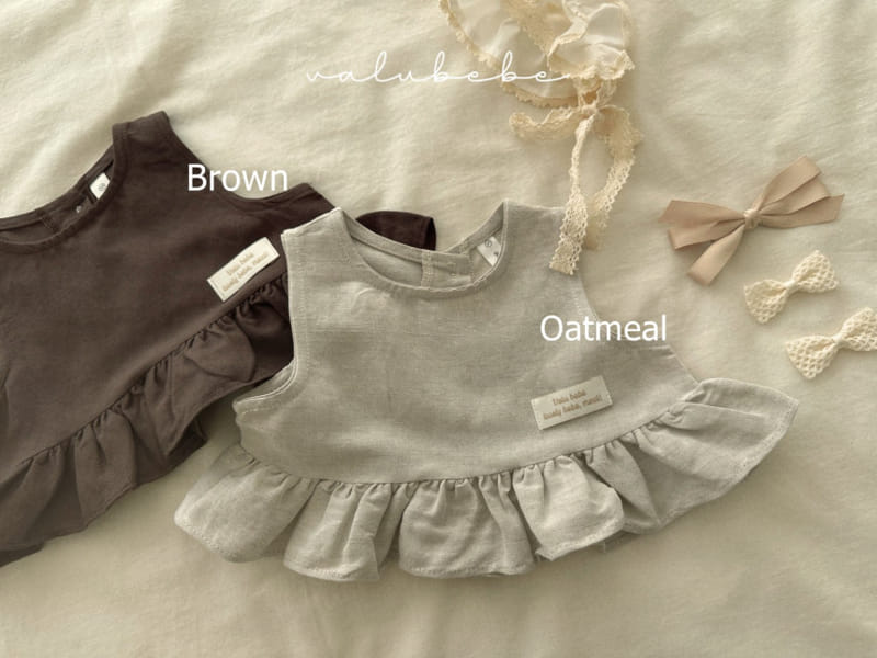 Valu Bebe - Korean Baby Fashion - #babyoutfit - Rouelle Frill Blouse - 7