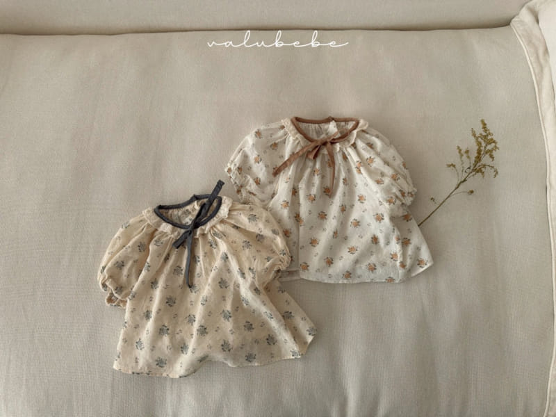 Valu Bebe - Korean Baby Fashion - #babywear - Mari Flower Blouse - 2