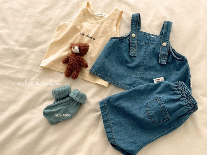 Valu Bebe - Korean Baby Fashion - #babywear - Denim Vest - 9