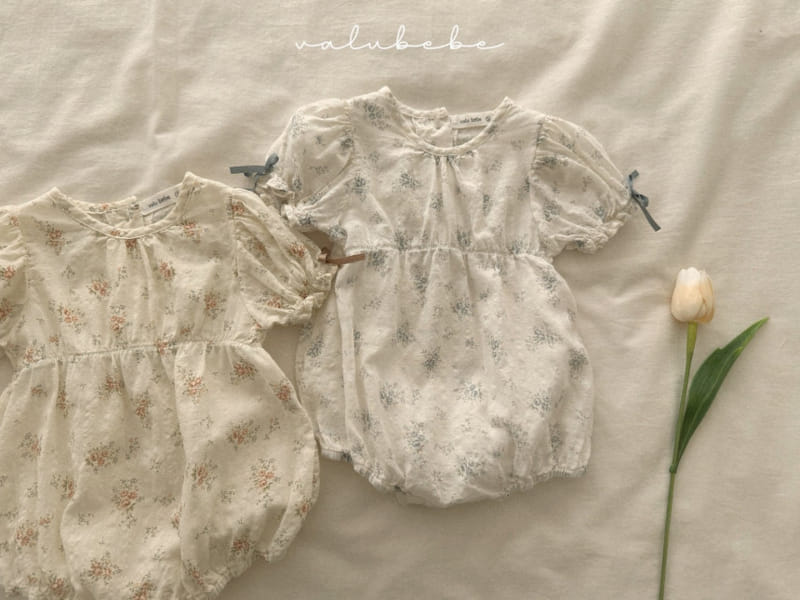 Valu Bebe - Korean Baby Fashion - #babywear - Ameli Floral Body Suit - 3