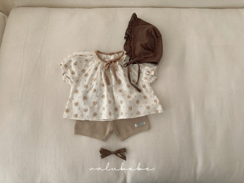 Valu Bebe - Korean Baby Fashion - #onlinebabyboutique - Mari Flower Blouse - 3