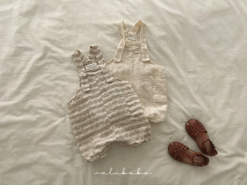 Valu Bebe - Korean Baby Fashion - #onlinebabyshop - Haru Dungarees Body Suit - 6