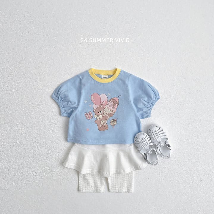 Vivid I - Korean Children Fashion - #Kfashion4kids - Balloon Crop Tee - 7