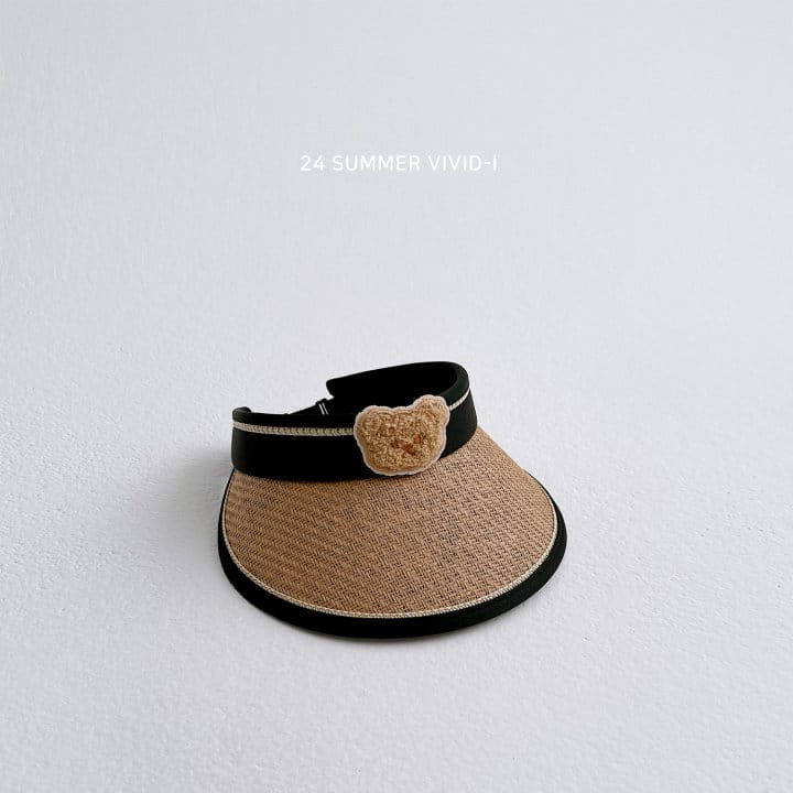 Vivid I - Korean Children Fashion - #Kfashion4kids - Bear Sun Cap - 6