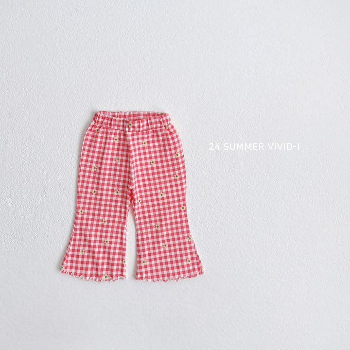 Vivid I - Korean Children Fashion - #Kfashion4kids - Pattern Wide Cropped Shorts - 6