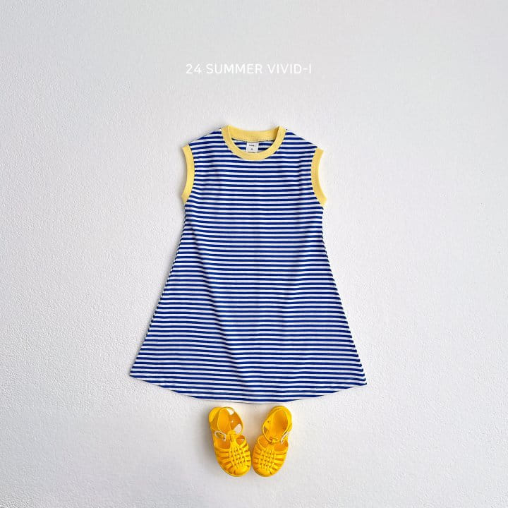 Vivid I - Korean Children Fashion - #childofig - Point ST One-Piece - 4