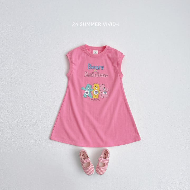 Vivid I - Korean Children Fashion - #childofig - Rainbow Bear One-Piece - 3