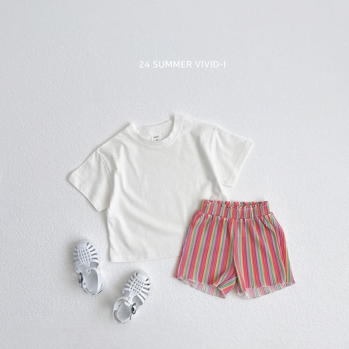 Vivid I - Korean Children Fashion - #childofig - Over Fit Short Sleeve Tee - 7