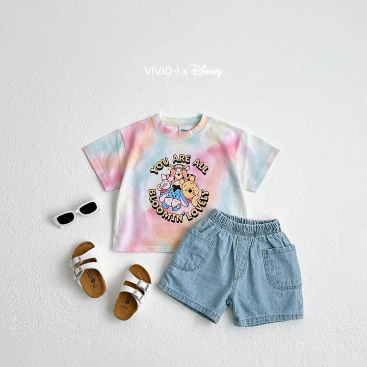 Vivid I - Korean Children Fashion - #childofig - Slub Denim Shorts - 9