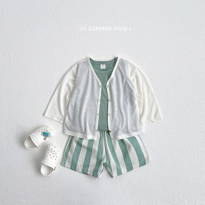 Vivid I - Korean Children Fashion - #designkidswear - Summer Cool Cardigan - 7