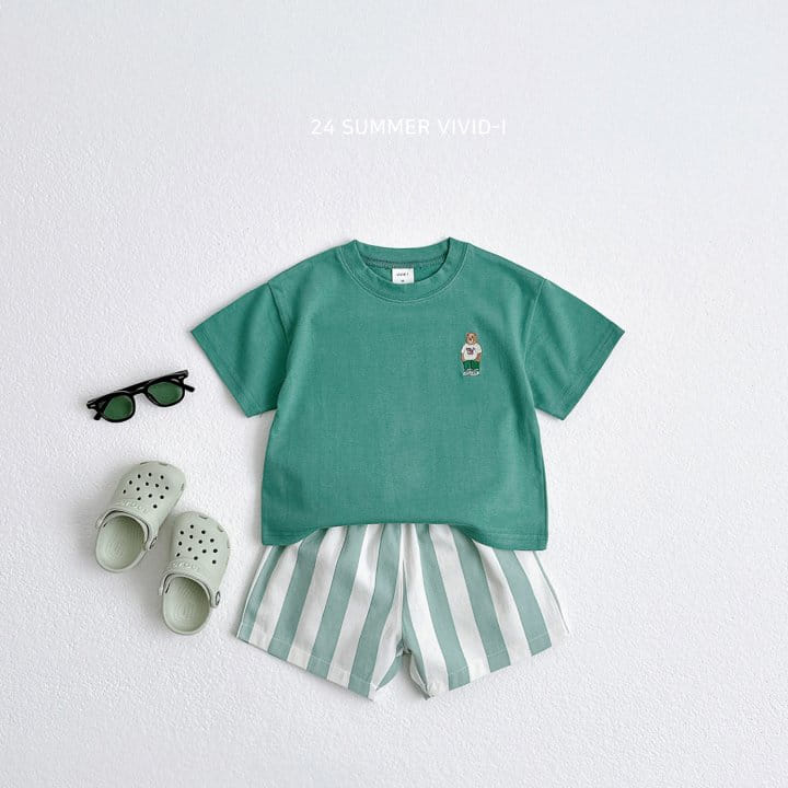 Vivid I - Korean Children Fashion - #designkidswear - Vertical Line Shorts - 6