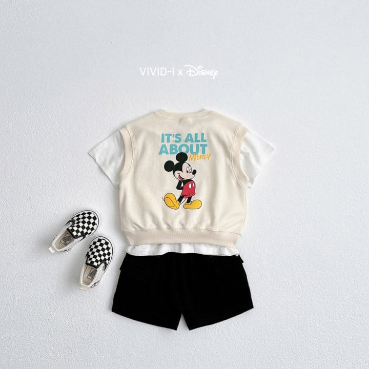 Vivid I - Korean Children Fashion - #discoveringself - D Friends Vest Top Bottom Set - 7