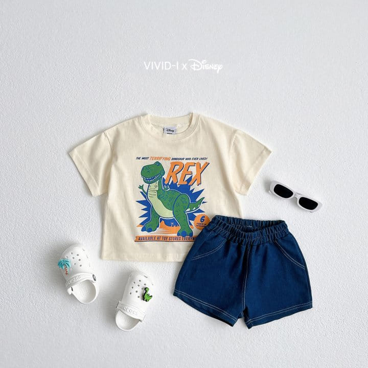 Vivid I - Korean Children Fashion - #discoveringself - D Lex Dino Tee - 9