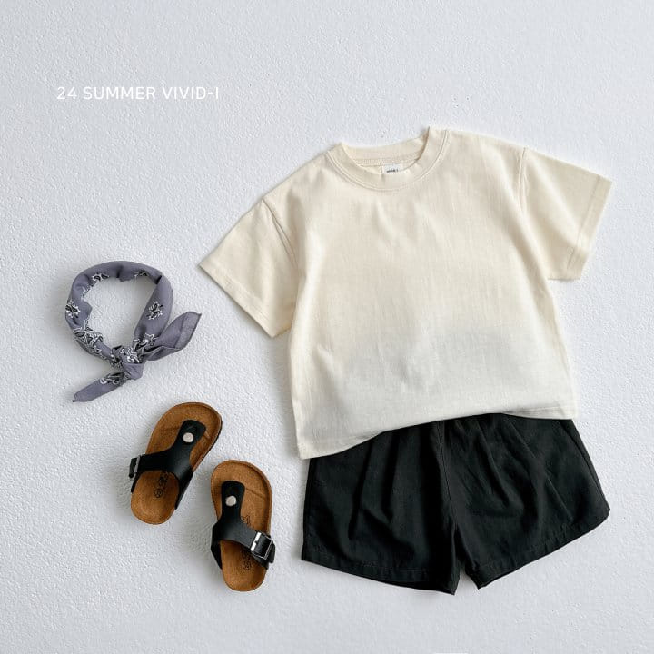 Vivid I - Korean Children Fashion - #discoveringself - Over Fit Short Sleeve Tee - 10