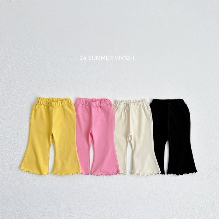 Vivid I - Korean Children Fashion - #discoveringself - Vivid Wide Cropped Shorts - 2