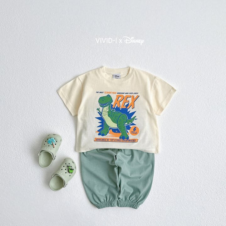 Vivid I - Korean Children Fashion - #fashionkids - D Lex Dino Tee - 10