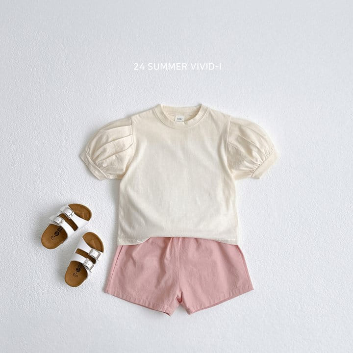 Vivid I - Korean Children Fashion - #fashionkids - Bibi Puff Short Sleeve Tee - 8