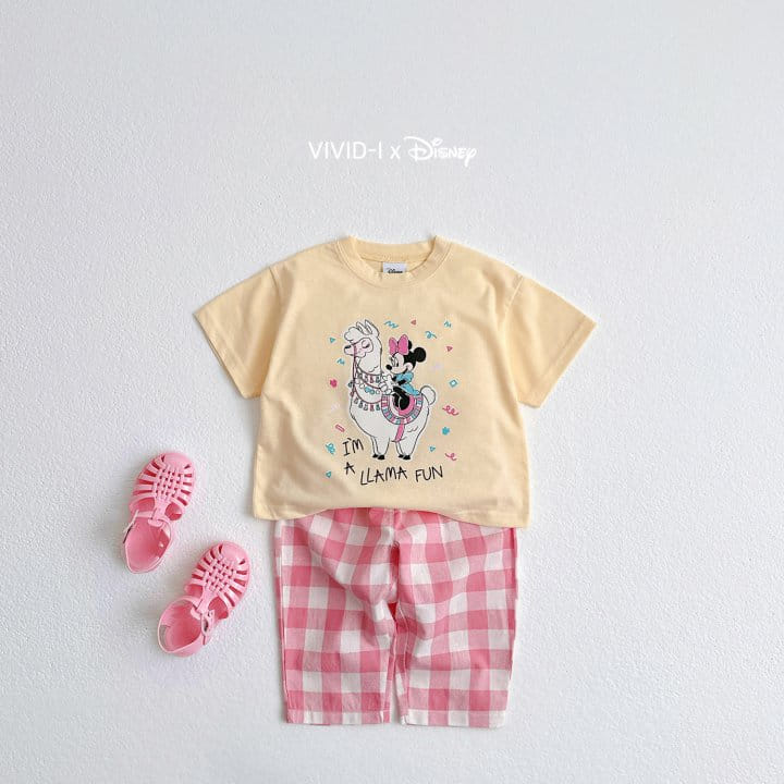 Vivid I - Korean Children Fashion - #kidsshorts - Check Check Straight Pants - 7