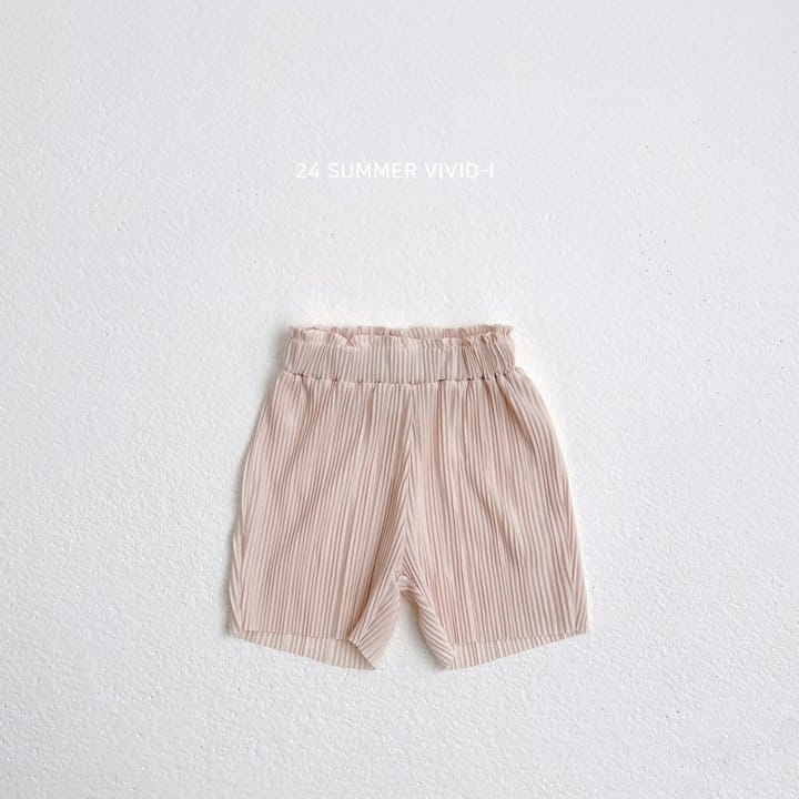 Vivid I - Korean Children Fashion - #kidsshorts - Vivid Pleats Shorts - 5