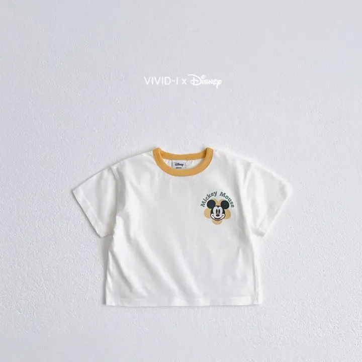 Vivid I - Korean Children Fashion - #kidsstore - D Flower Face Tee - 3