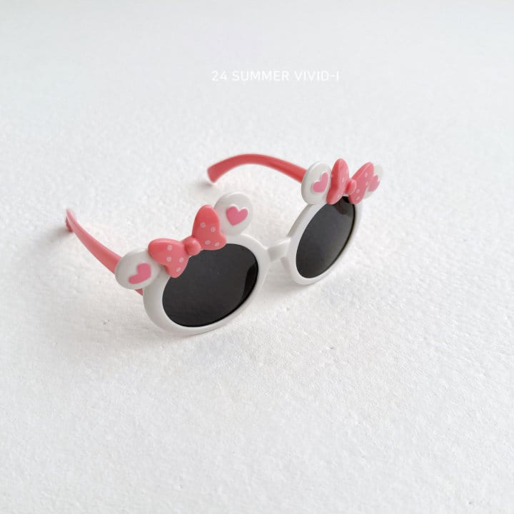 Vivid I - Korean Children Fashion - #kidzfashiontrend - Ribbon Sunglasses  - 8