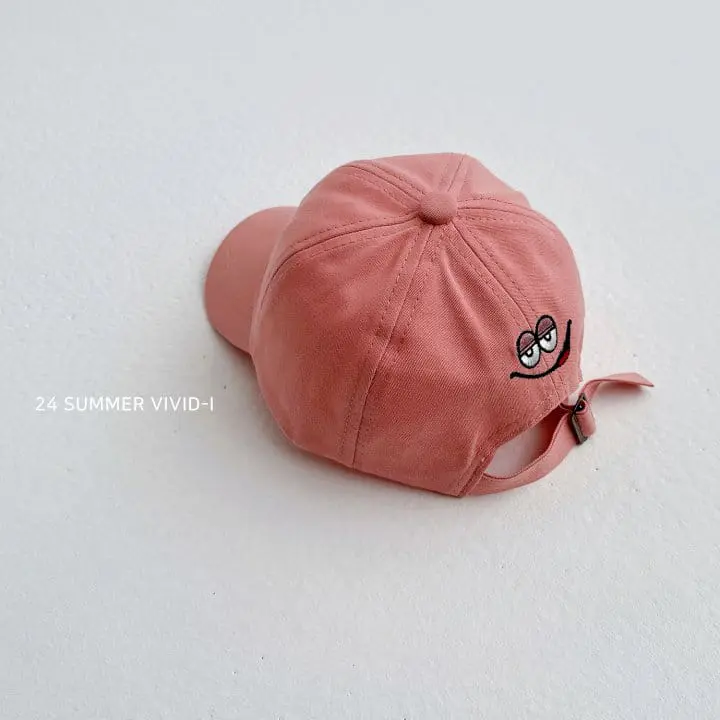 Vivid I - Korean Children Fashion - #kidsstore - M Embroidery Ball Cap - 4