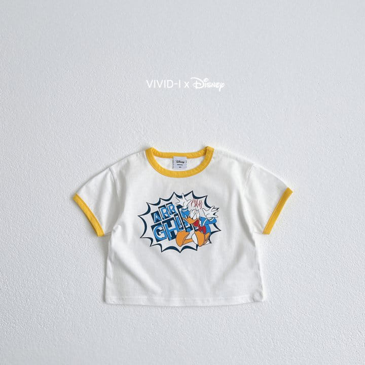 Vivid I - Korean Children Fashion - #littlefashionista - D Piping Tee - 5