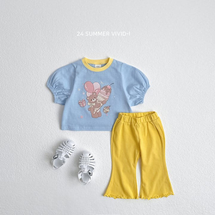 Vivid I - Korean Children Fashion - #magicofchildhood - Balloon Crop Tee - 9