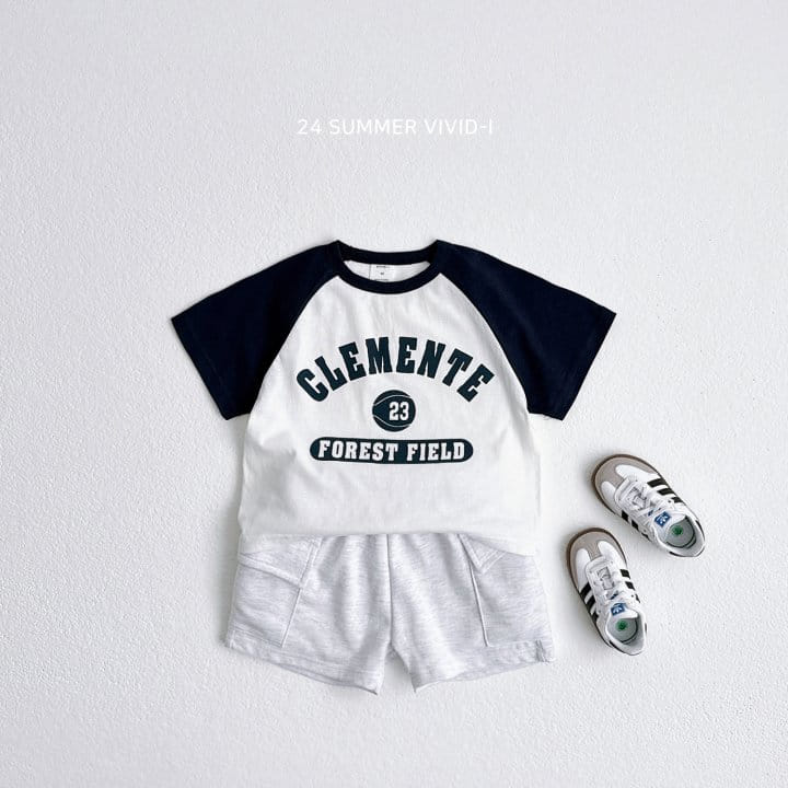 Vivid I - Korean Children Fashion - #magicofchildhood - Over Fit Basktball Raglan Tee - 6