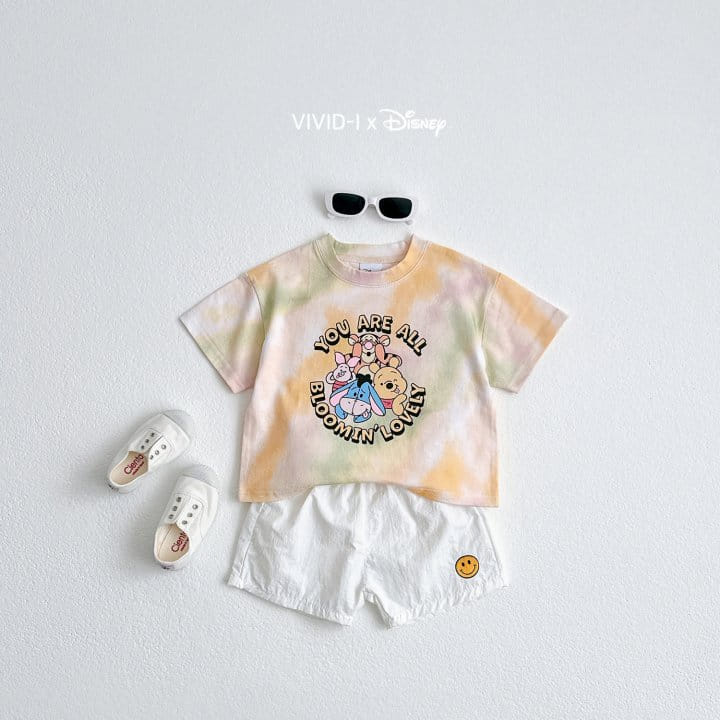 Vivid I - Korean Children Fashion - #magicofchildhood - Smile Embroidery Shorts - 8