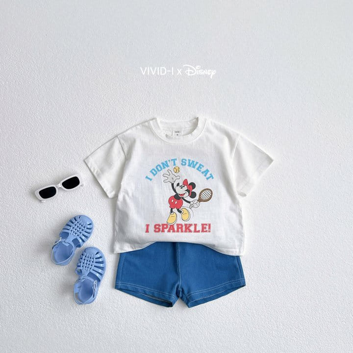 Vivid I - Korean Children Fashion - #magicofchildhood - Summer Span Denim Shorts - 7