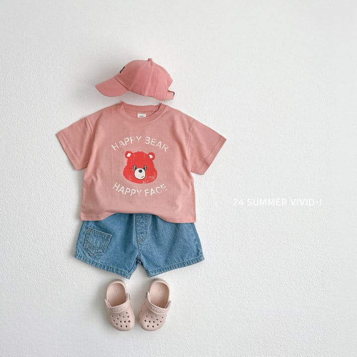 Vivid I - Korean Children Fashion - #minifashionista - Mini Pocket Denim Shorts - 5