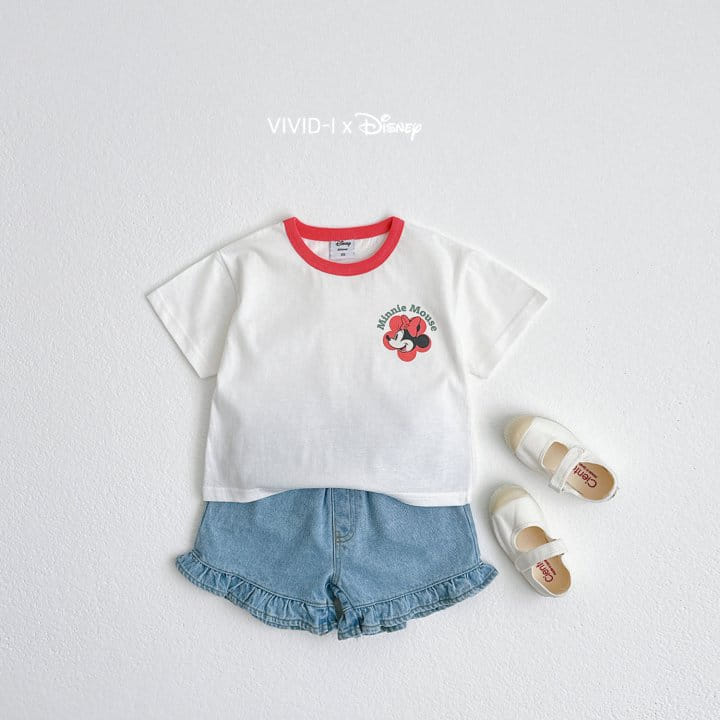 Vivid I - Korean Children Fashion - #prettylittlegirls - D Flower Face Tee - 9