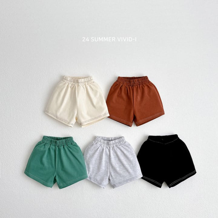 Vivid I - Korean Children Fashion - #prettylittlegirls - Stitch Shorts